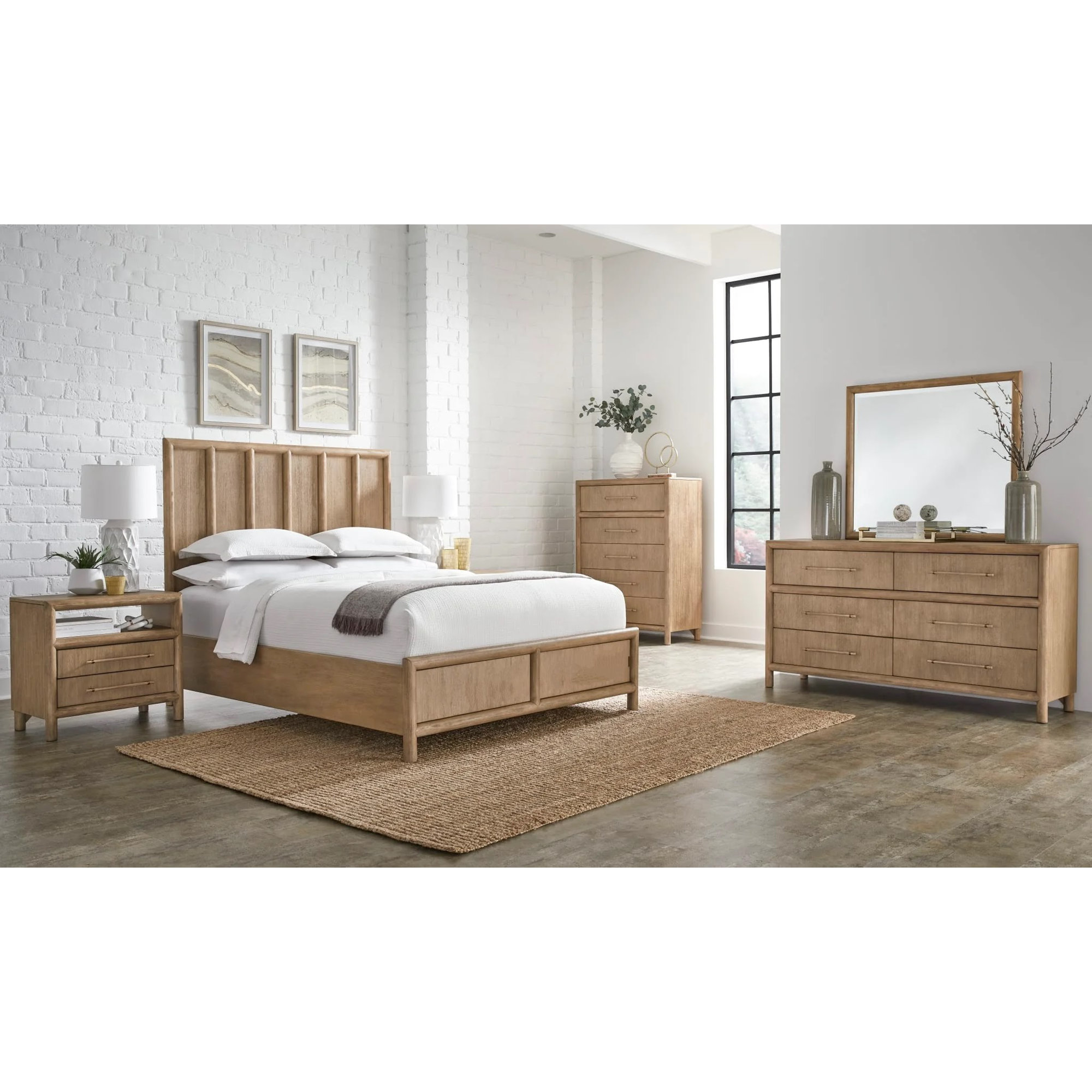 Colleen Wood Bed, Queen