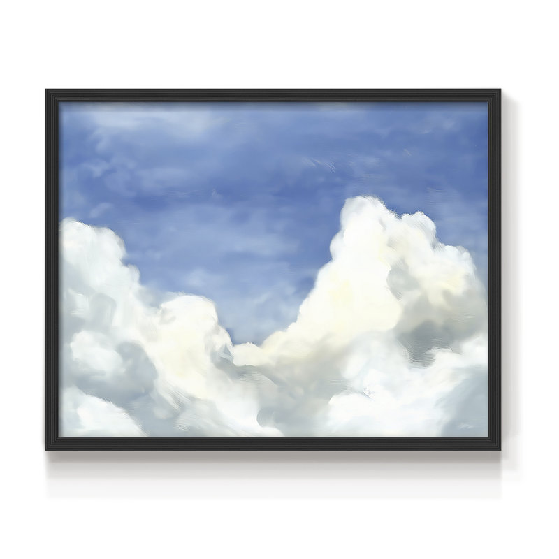 «Landscape Series-I», reproduction encadrée, H 11 po x l 14 po, Noir