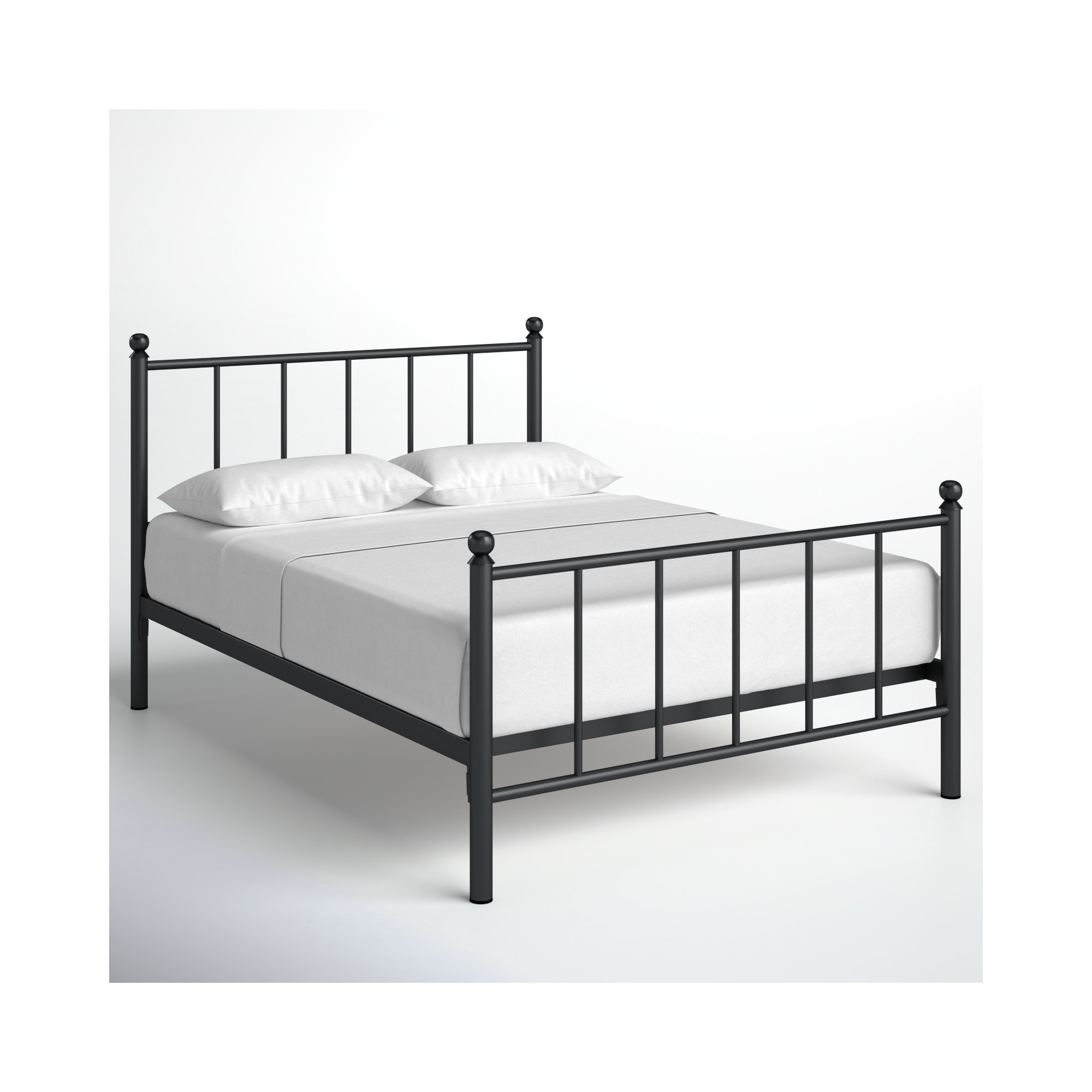 Edward Solid Wood Slat Bed, Queen