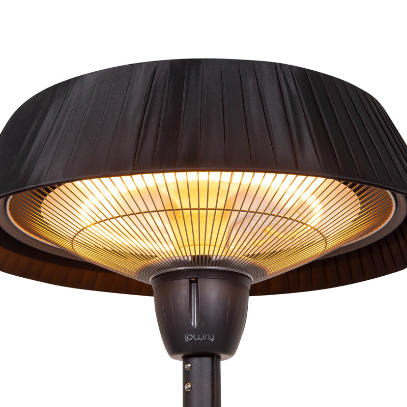 Lowry LTTPTH3 1.5kW Table Top Patio Heater in Black