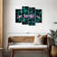 «Funny Buddha Quote», ensemble de 4 impressions sur toile 4 pièces-1446501638