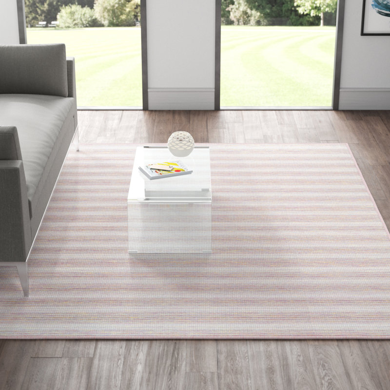 Adelin 231 Area Indoor/Outdoor Area Rug In Pink Ivory / Multi, Rectangle 8' x 10'