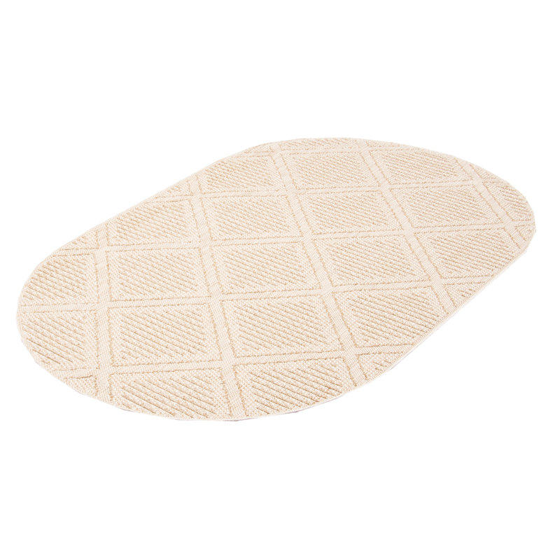 Aref Abstract Indoor Rug, Oval 8' x 10'