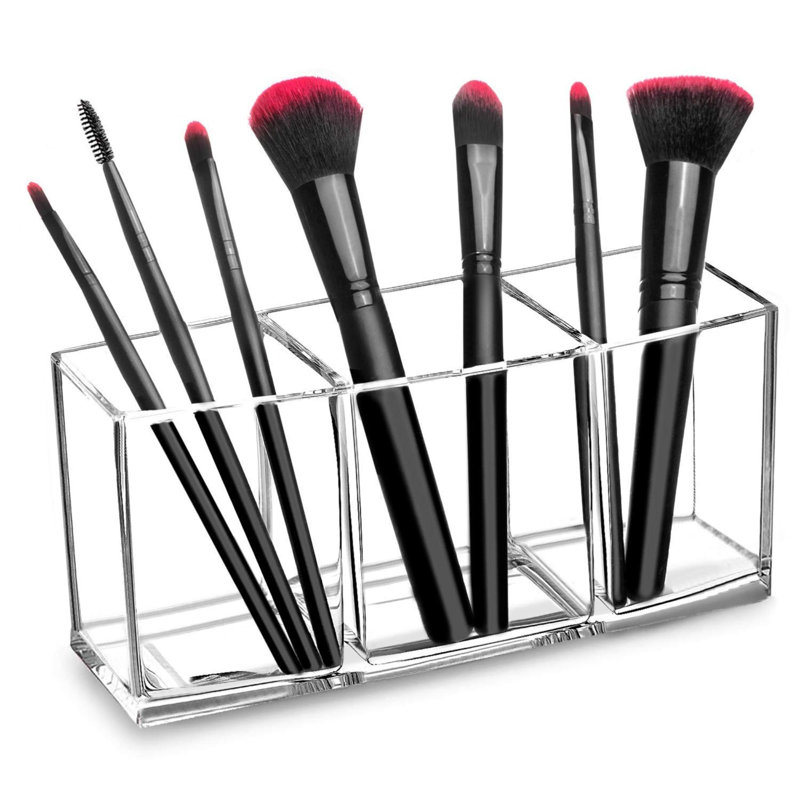 Organisateur de maquillage en plastique Khurum, Transparent
