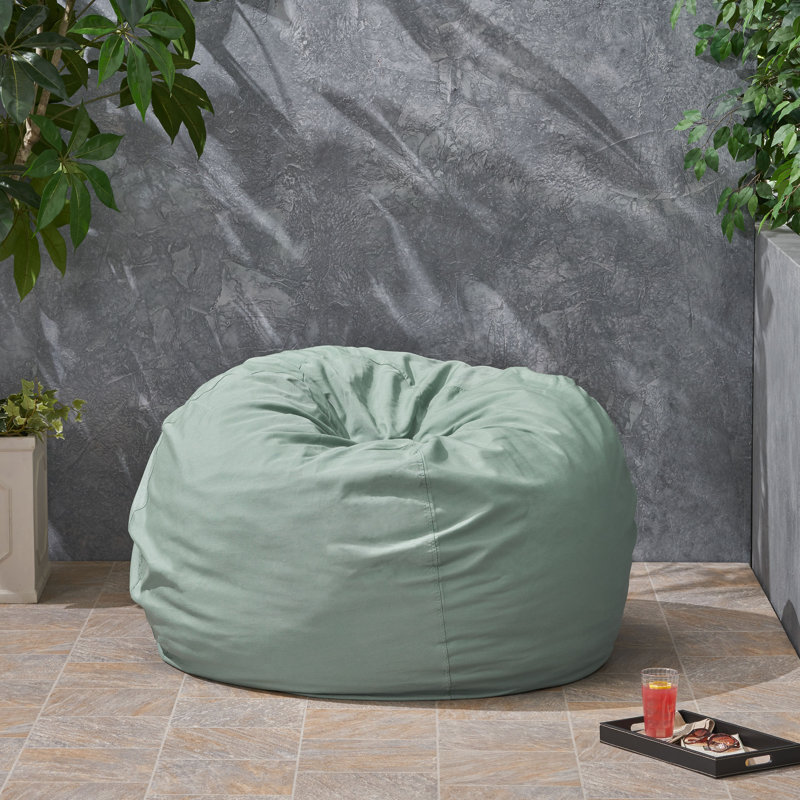 Grand fauteuil à billes classique pour l'extérieur, Bleu sarcelle