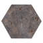 Table d'appoint Hexagon Burlwood-1606583767