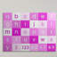 «Alphabet» par Justin, art textuel en rose-18660005-26130789