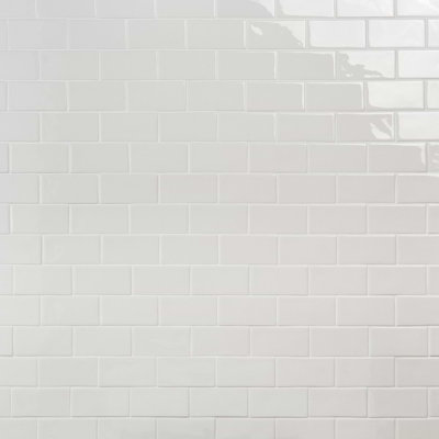 Nabi Subway 3x6 Crackled Glossy Glass Tile
