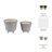 Gracie Oaks Unique Footed Planters, 2-Pieces-1715916981