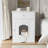 Tenafly Cat Litter Box Enclosure With Drawer, Side Table, Indoor Pet Crate, Cat Home Nightstand,Apartment,Small Room-2034722866