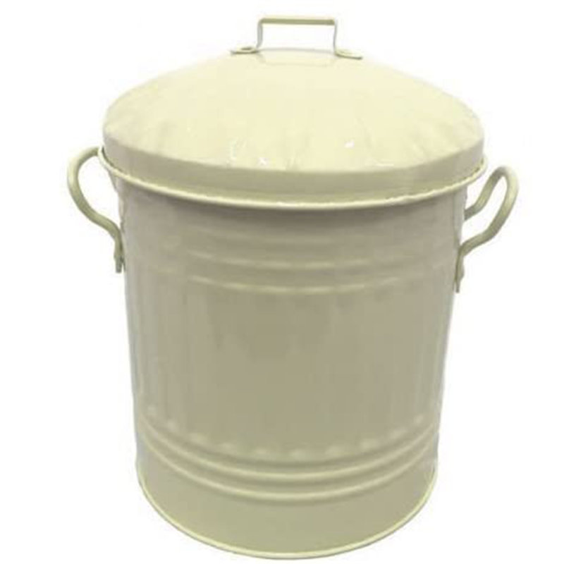 Hibah Metal Manual Lift Kitchen Trash Can - 13L