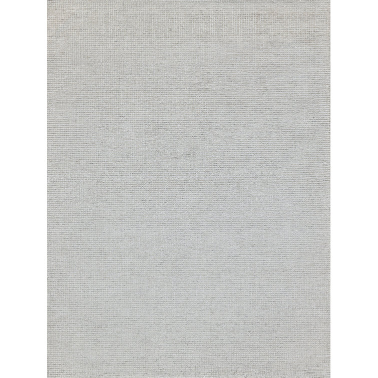 Key West Wool No Pattern And Not Solid Color Area Rug in Light Beige