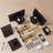 Deadbolt and Passage Door Knobs Set-121431197