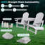 Ensemble de 2 chaises Adirondack (gris)