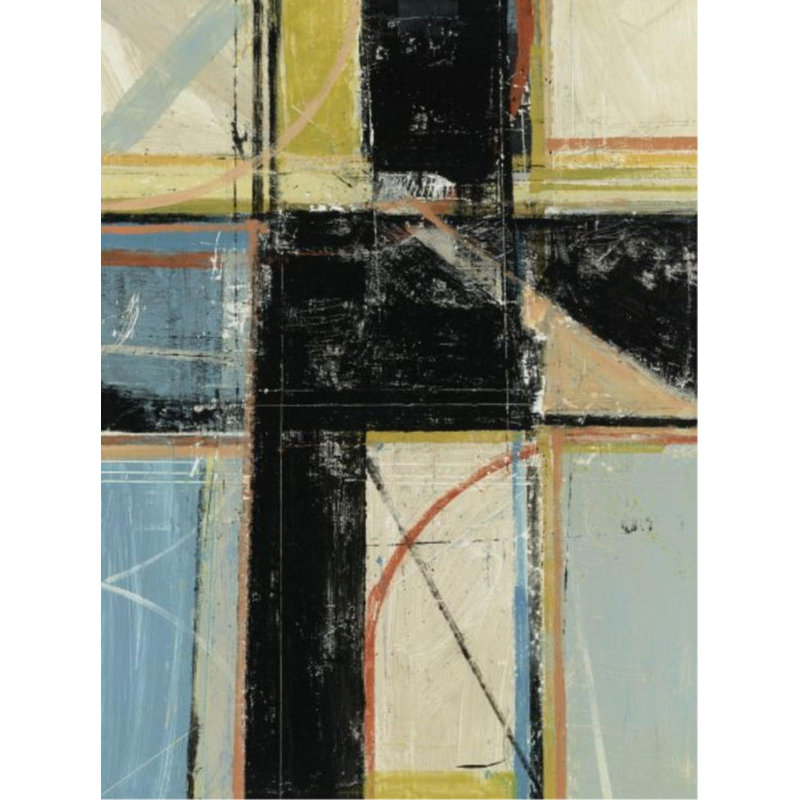 San Fransisco par JB Hall - Peinture, Extérieur, H 67 po x l 50 po x P 1,5 po