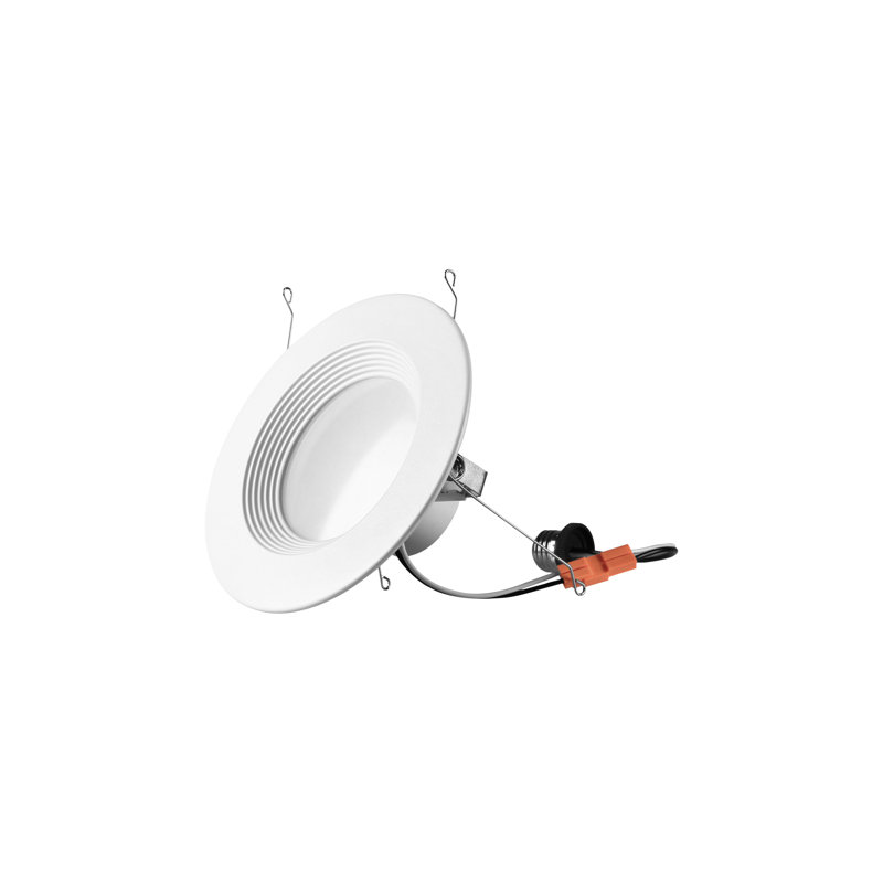 Matte White Aluminum 6-Inch LED Recessed Light Pack