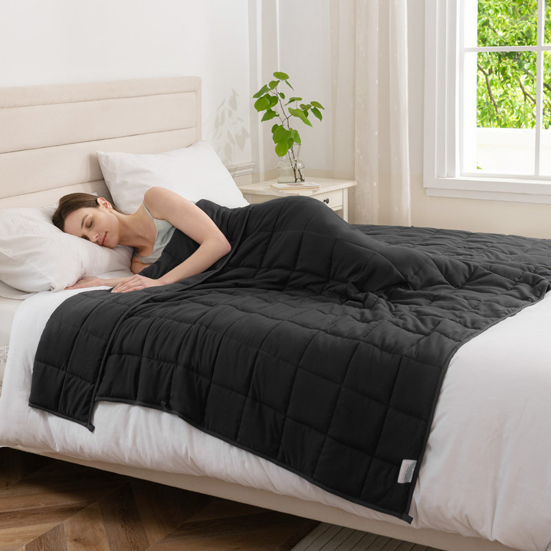 Gravity Weighted Blanket Throw Thick Warm Blanket Adult Large Soft Bed Sofa, 150cm x 125cm