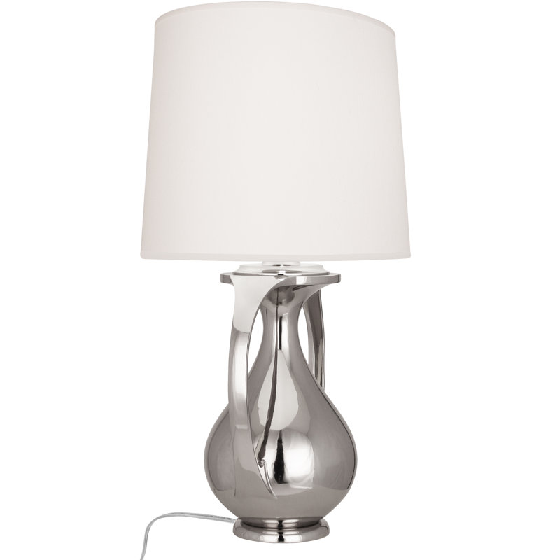 Belvedere Table Lamp, Polished Nickel