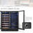 30" 31 Bottle and 76 Can Dual Zone Freestanding Wine and Beverage Refrigerator