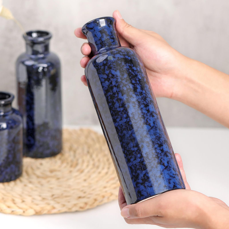 Ensemble de 3 vases simples en céramique