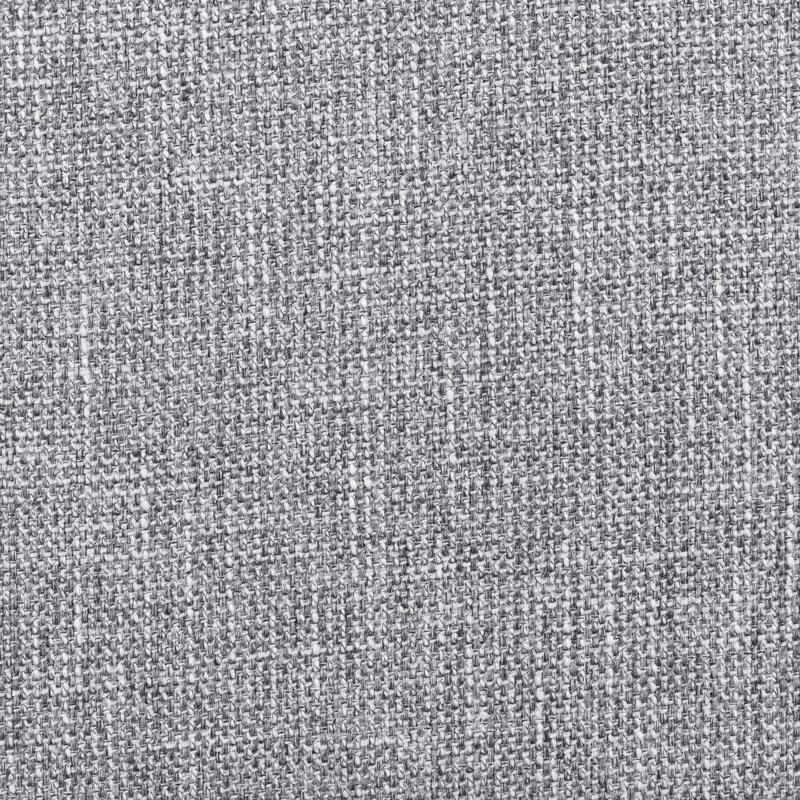 Fauteuil en polyester capitonné l 29 po Damion, Gris clair