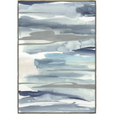 «Layered Water I» par Janice Sadler, reproduction d'art sur toile