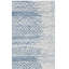 Tapis naturel / bleu en laine / coton touffeté à la main Metro-1360834342