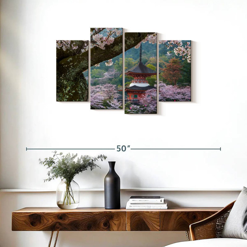 Adella Japan Scenery, 22" H x 36" W