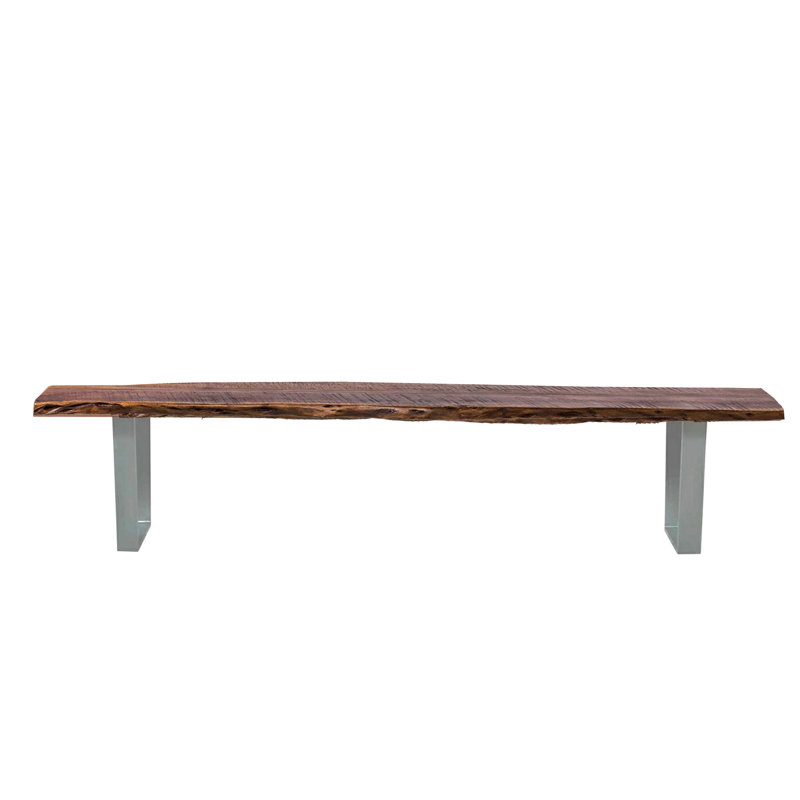 Pamela Solid Wood Bench, Plate Antique