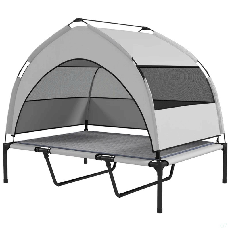 Raised Pet Cot,Elevated Portable Dog Cot