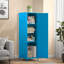 Armoire de rangement pour garde-robe pour enfants avec 2 tablettes réglables pour bureau d'école-112848537