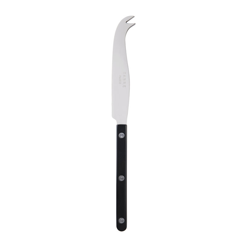 Bistrot Solid Cheese Knife, Black