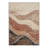 Tonicka Soleil Modern Machine Washable Brown / Beige Indoor Area Rug with Non-Slip Backing-909685531