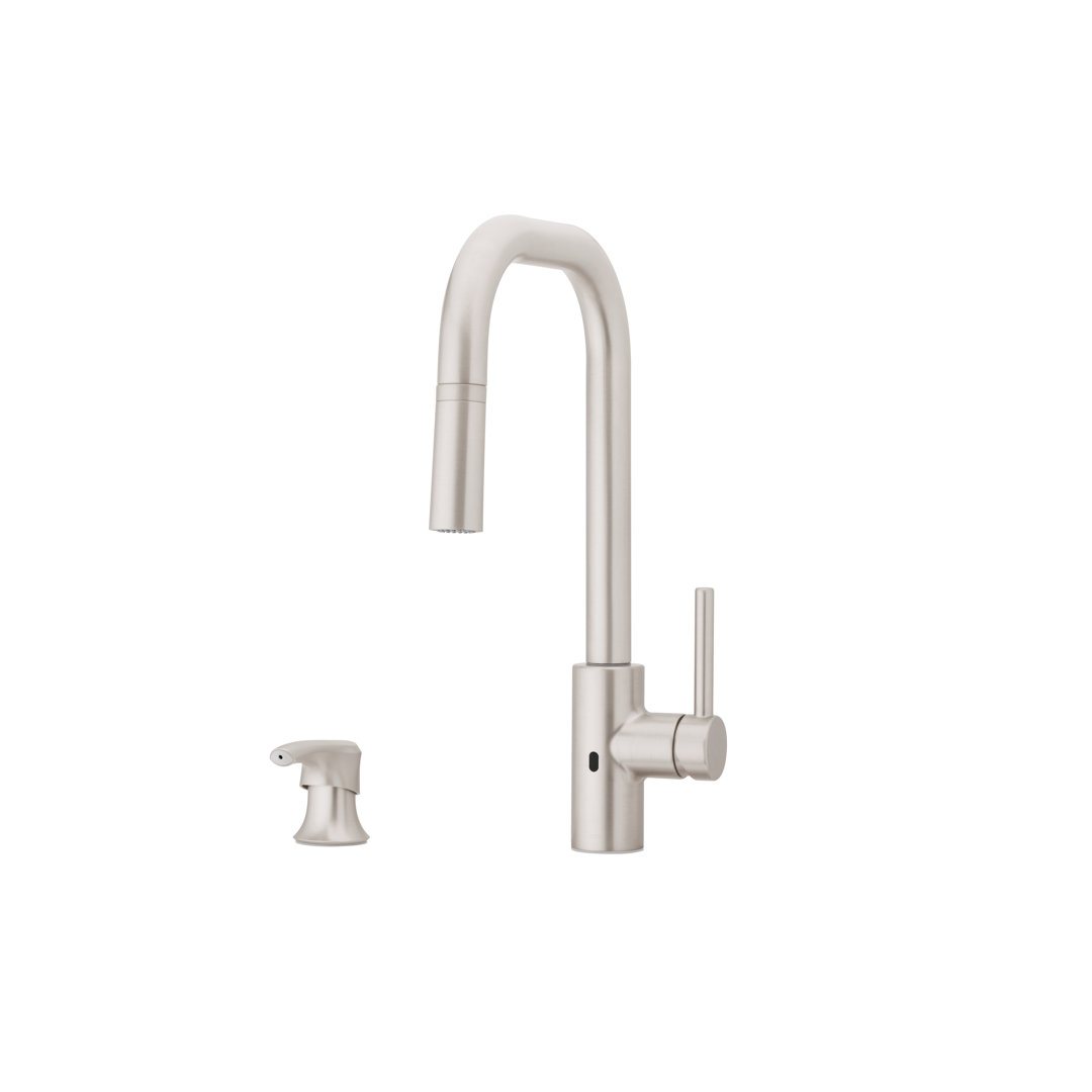 Pfister Zanna 1-Handle Touchless Spot Defense Stainless Steel Kitchen Faucet Pfister