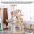 Solid Wood Large Cat Tree