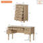 Ensemble de bureau 2 pièces, bureau de direction 56 po et commode 5 tiroirs-1418957027