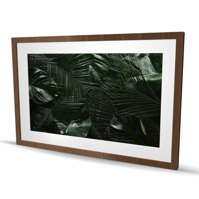 Tropical Jungle - Floral & Botanical Leaves Framed Print