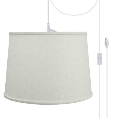 Luminaire suspendu tambour simple à 1 lumière Beale