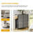 Melissa 35'' W Modern 8 Drawer Storage Dresser Wide-1661273071