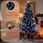 Lighted Artificial Christmas Tree-1946269168
