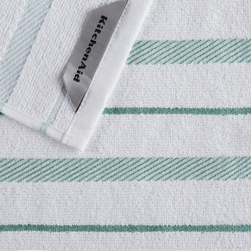 KitchenAid Albany Dishcloth 12"x12", Aqua