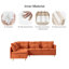 Modern Sofa Modular L-Shaped Corner Sofa ,Left Hand Facing Sectional Couch