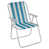 White & Blue Stripe