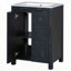 Ensemble de meuble-lavabo 48 po avec meuble-lavabo double 48 po