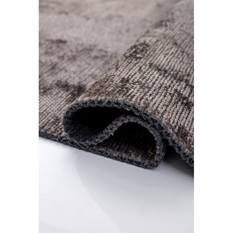 Rapture Gray Luxury Area Rug, Rectangle 7'10" x 11'2"