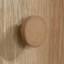 Armoire de rangement, finition brune