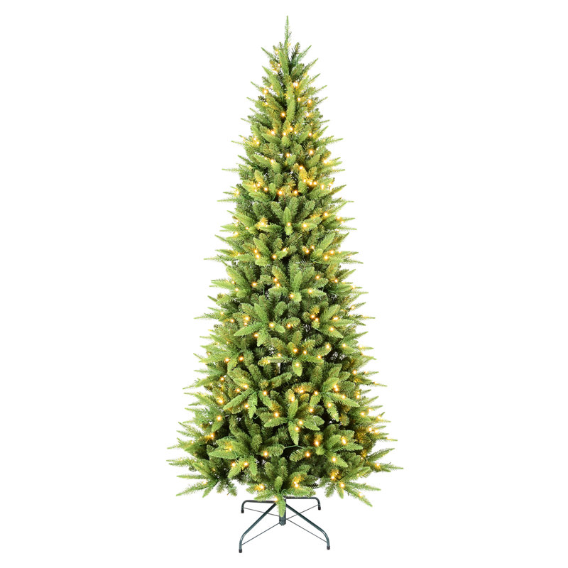 4ft Christmas Tree With 150 Energy - Efficient Warm White Led Lights, 424 Realistic Pe+ Branches, Space Saving Hinged Structure And Stable Stand For Small Spaces Areas, Mixed Quick Setup Support Tight