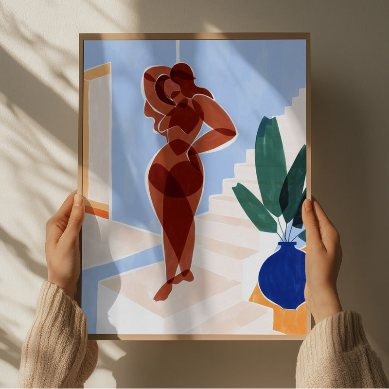 Woman, 76.2 cm H x 50.8 cm W