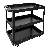 3-Tier Rolling Tool Cart Mechanic Tool Cart With Lockable Wheels 440Lb Capacity-2094316964