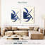 Crabe Brampt contrastant en bleu marine B-108509775